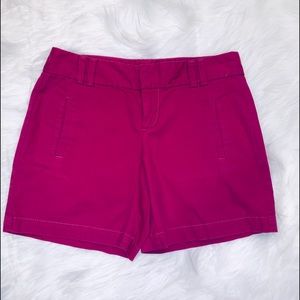 Loft Magenta 100% Cotton Shorts